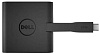 Адаптер Dell DA200 USB-C to HDMI/VGA/Ethernet/USB 3.0 (Black) купить в интернет-магазине icover