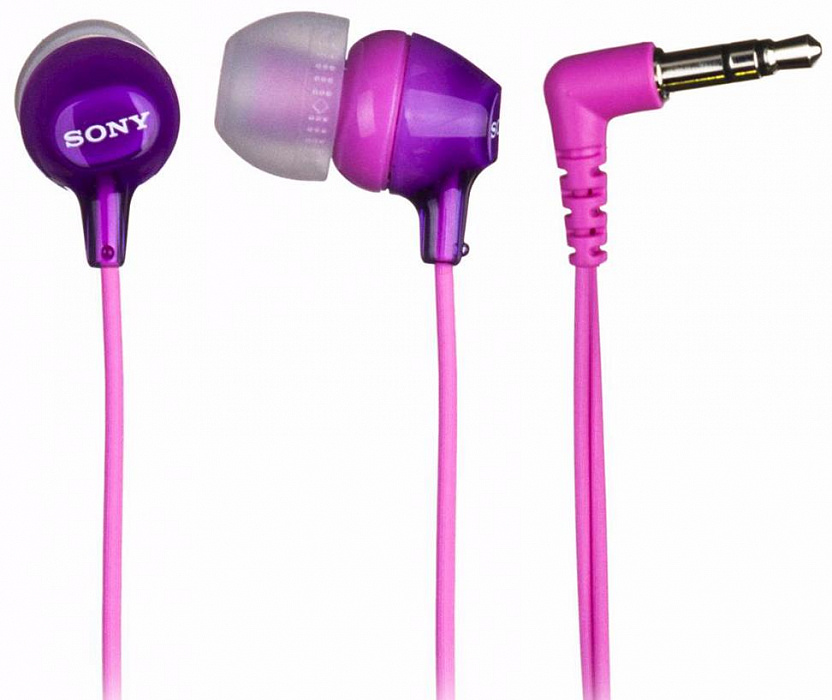 Наушники Sony MDR-EX15LPV.AE (Purple) купить в интернет-магазине icover