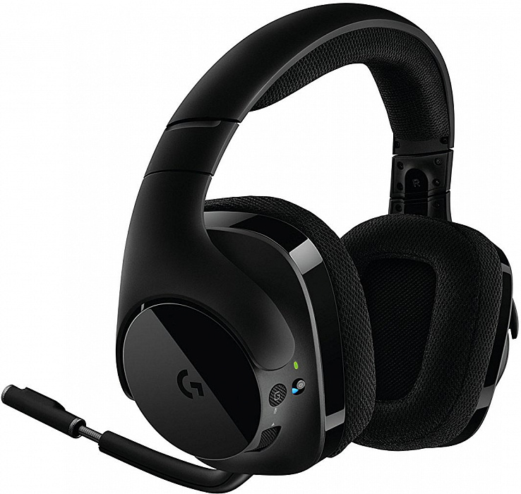 Игровая гарнитура Logitech G533 Wireless 981-000634 (Black) купить в интернет-магазине icover