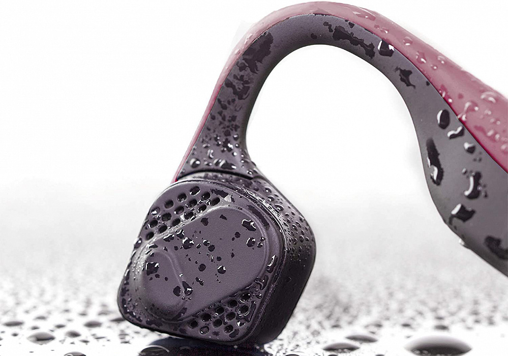 Беспроводные наушники Aftershokz Trekz Titanium AS600CR (Canyon Red) купить в интернет-магазине icover