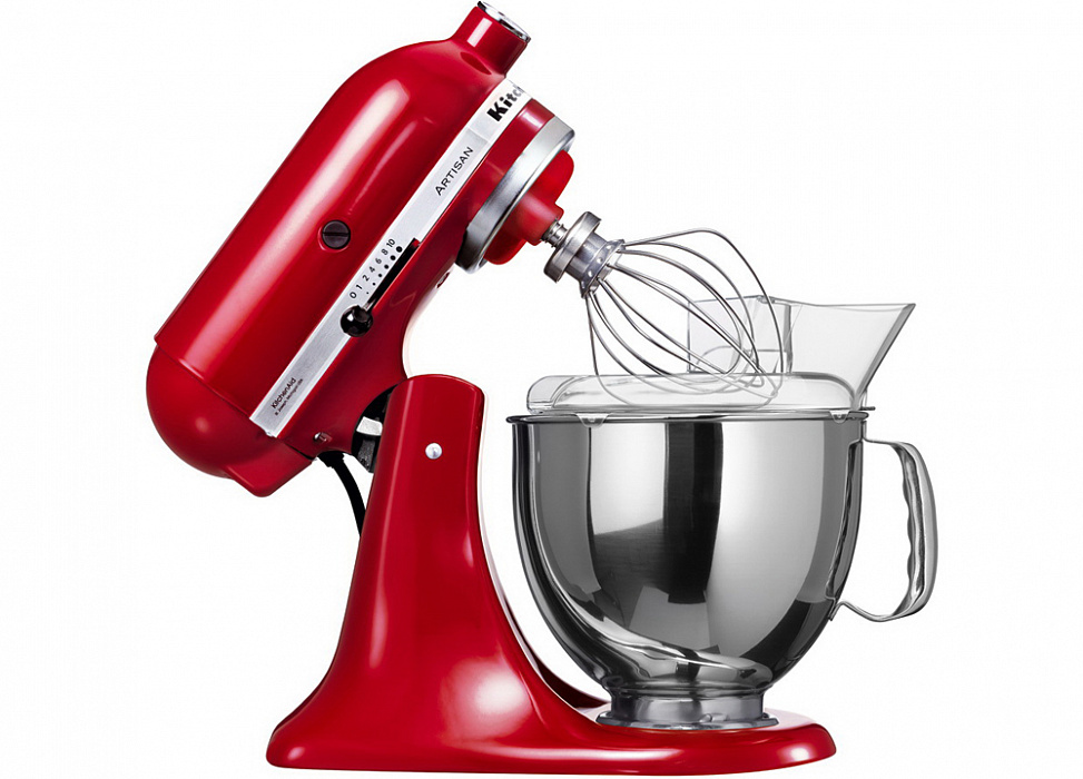 Планетарный миксер KitchenAid Artisan 5KSM150PSEER (Empire Red) купить в интернет-магазине icover