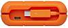 Внешний накопитель LaCie Rugged Thunderbolt USB-C HDD 4TB STFS4000800 (Orange) купить в интернет-магазине icover