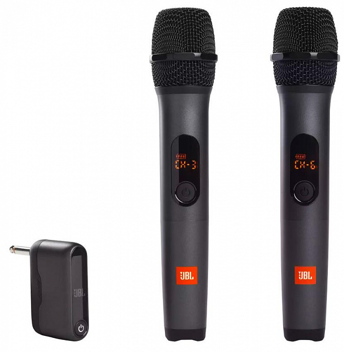 Комплект микрофонов JBL Wireless Microphone Set (Black) купить в интернет-магазине icover