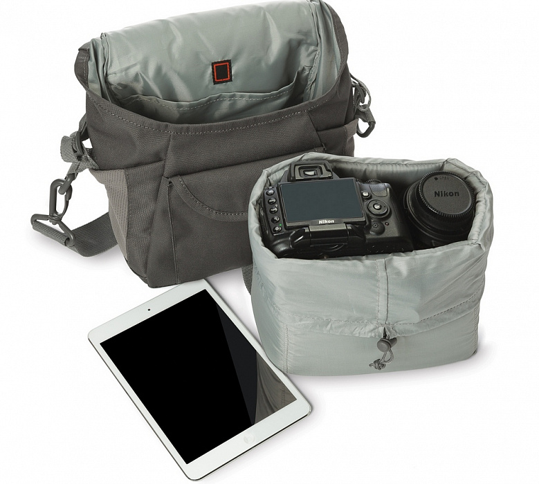 Lowepro Nova Sport 7L AW - сумка для фотокамеры (Grey) купить в интернет-магазине icover