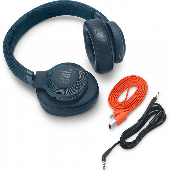 Bluetooth-наушники JBL E65BTNC с микрофоном (Blue) купить в интернет-магазине icover