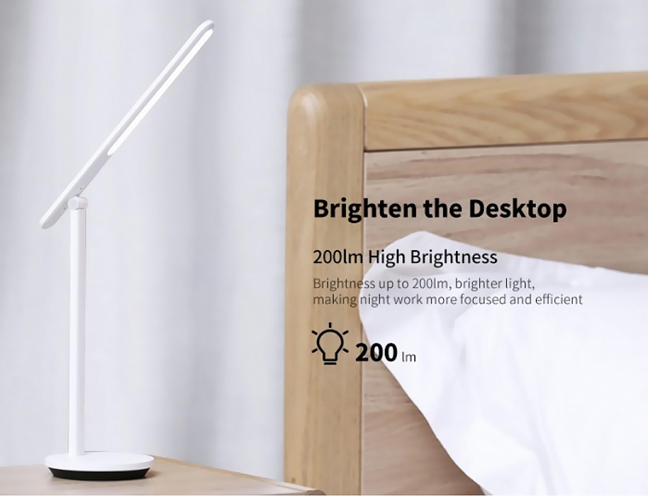 Настольная лампа Xiaomi Yeelight LED Folding Desk Lamp Z1 Pro YLTD14YL (White) купить в интернет-магазине icover