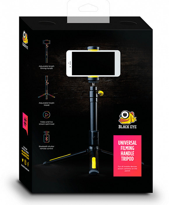 Трипод Black Eye Filming Handle (FM001) для смартфонов (Black) купить в интернет-магазине icover