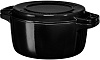 Кастрюля чугунная KitchenAid 6.0Qt Cast Iron Cookware 5.65 л KCPI60CROB (Onyx Black) купить в интернет-магазине icover