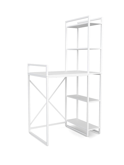 Стол-стеллаж для стиральной и сушильной машины RIDBERG МИЧИГАН (White) купить в интернет-магазине icover