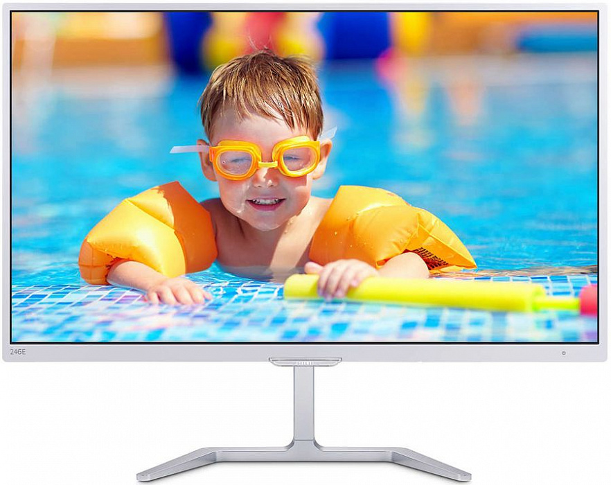 Монитор Philips E-Line 246E7QDSW/00 23,6" (White) купить в интернет-магазине icover
