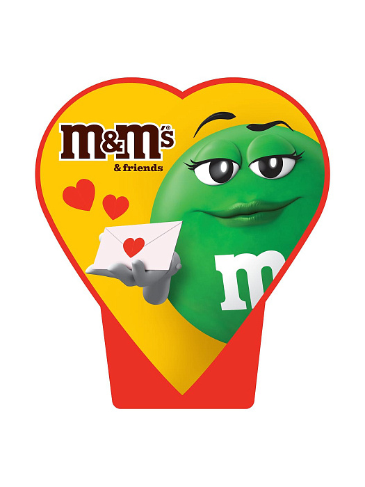 Подарочный набор M&Ms & Friends Сердце (2 x 176 г.) купить в интернет-магазине icover