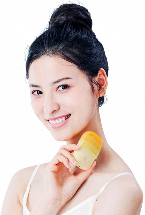 Аппарат для чистки лица inFace Electronic Sonic Beauty Facial (Yellow) купить в интернет-магазине icover