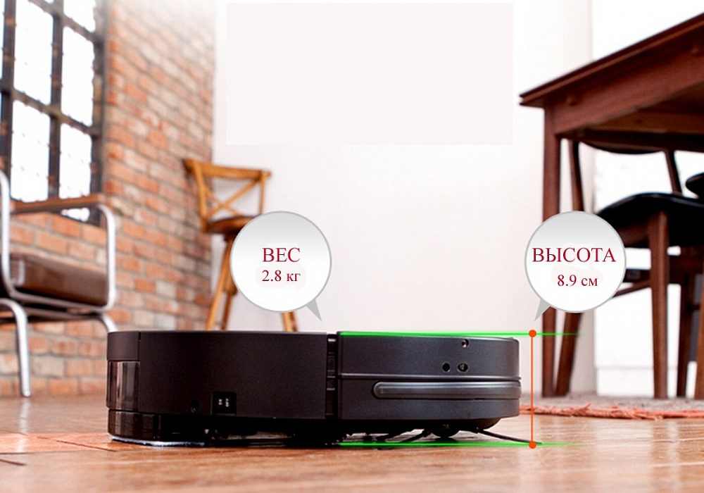 Yujin Robot iClebo Arte (YCR-M05-20) - робот-пылесос (Silver) купить в интернет-магазине icover