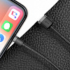 Кабель для iPhone, iPad Baseus Cafule (CALKLF-BV1) USB to Lightning 1m (Gold/Black) купить в интернет-магазине icover