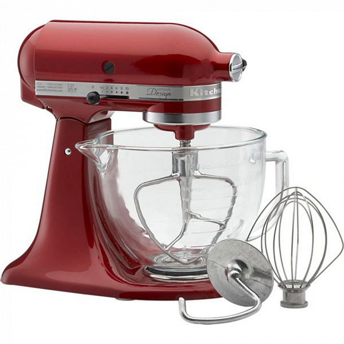 Стеклянная чаша для миксера KitchenAid 4,83L 5K5GB (Glass) купить в интернет-магазине icover