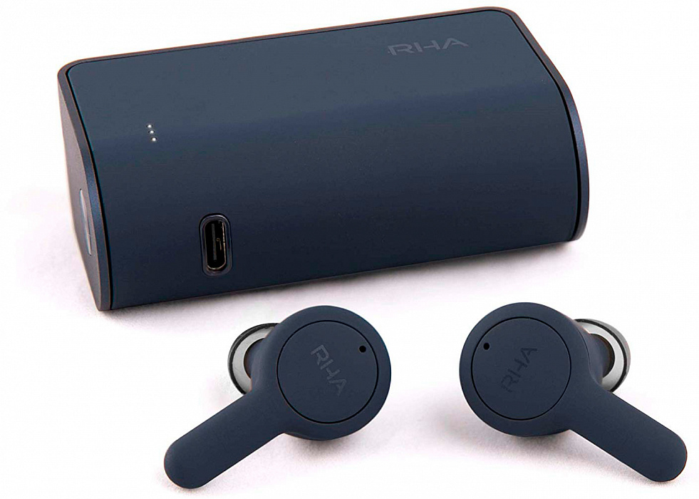 Bluetooth-наушники с микрофоном RHA TrueConnect (Navy Blue) купить в интернет-магазине icover