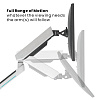 Кронштейн Ridberg Monitor Arm LDT54 LDT54-C012L (White) купить в интернет-магазине icover