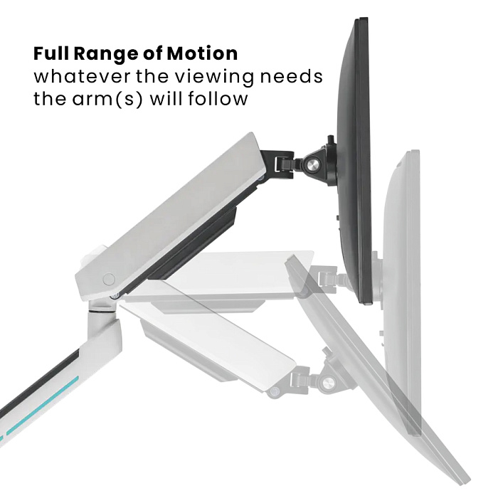 Кронштейн Ridberg Monitor Arm LDT54 LDT54-C012L (White) купить в интернет-магазине icover