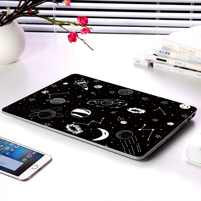 Чехол накладка пластиковая i-Blason Cover для Macbook Pro 13 A1706/A1708 (Hand Drave Space) купить в интернет-магазине icover