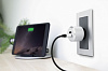 Сетевое зарядное устройство Just Mobile AluPlug AC Adapter PA-168EU (Silver) купить в интернет-магазине icover