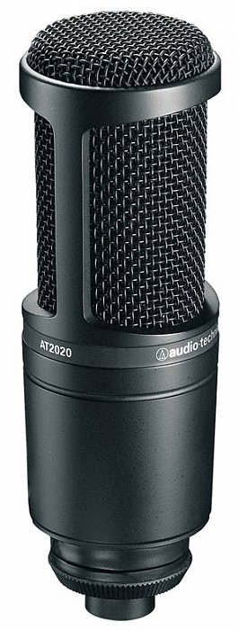 Audio-Technica AT2020 XLR - конденсаторный микрофон купить в интернет-магазине icover