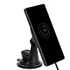 Автомобильный держатель Pitaka MagEZ Mount Qi Combo (CMS003QCP) с беспроводной зарядкой (Black) купить в интернет-магазине icover