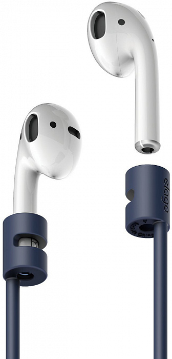 Держатель Elago Strap (ESTR-AP-JIN) для AirPods (Jean Indigo) купить в интернет-магазине icover