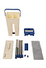 Швабра и ведро с отжимом Ridberg Hand-Free Scrape Mop Small (Blue) купить в интернет-магазине icover
