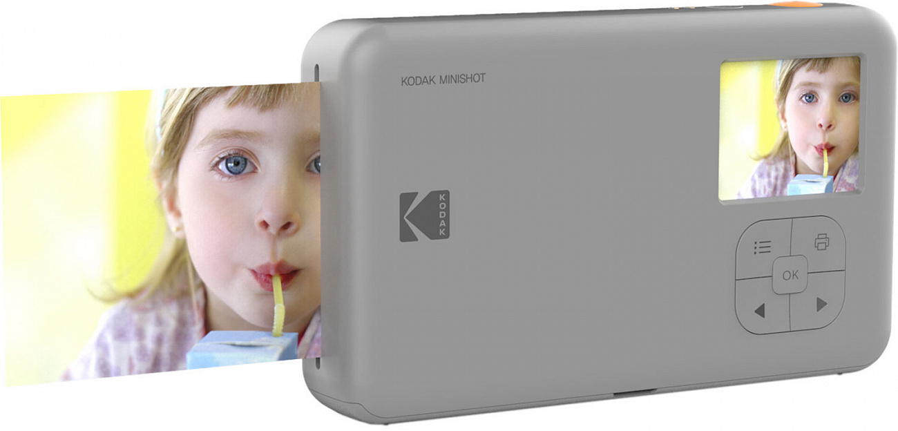 Фотоаппарат моментальной печати Kodak Mini Shot (White) купить в интернет-магазине icover