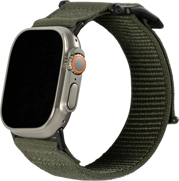 Ремешок UAG Active Strap (194004117245) для Apple Watch 49 / 45 / 44 / 42 mm (Foliage Green) купить в интернет-магазине icover