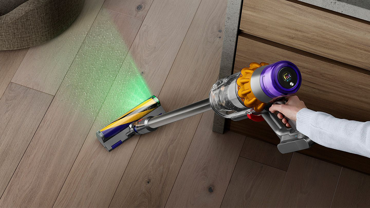 Беспроводной пылесос Dyson V15s Detect Submarine 448798-01 (Yellow/Iron) купить в интернет-магазине icover