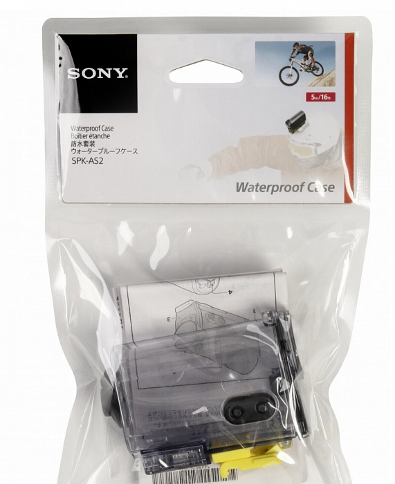 Sony Action Cam Waterproof Case (SPK-AS2) - аквабокс для Sony Action Cam  купить в интернет-магазине icover