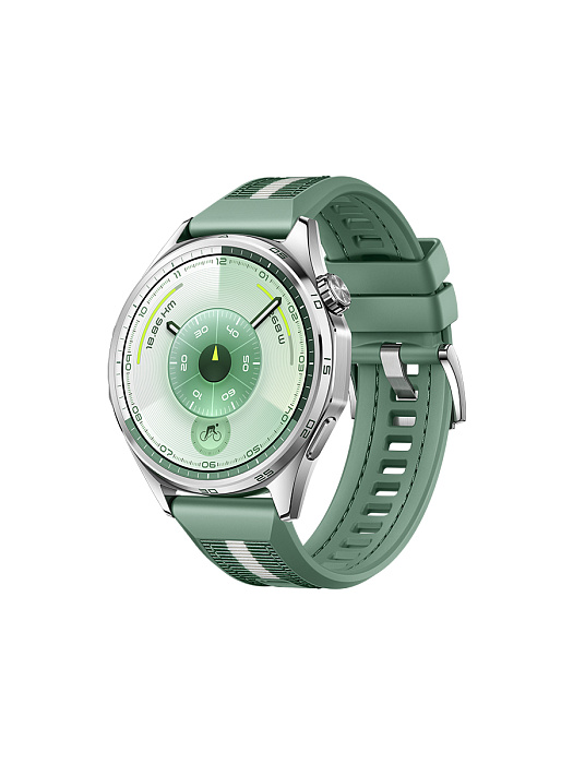 Смарт-часы HUAWEI Watch GT 6 46 mm 55020FWD (Green Woven) купить в интернет-магазине icover