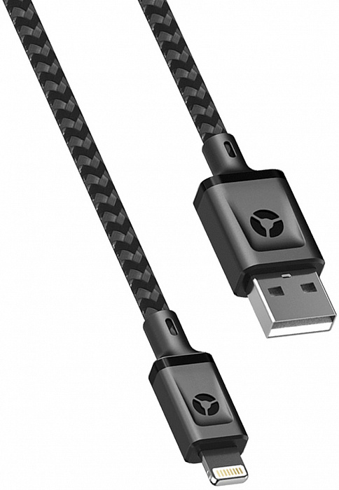 Кабель для iPhone, iPad Nomad (NM01AB1000) USB-A to Lightning 3m (Black) купить в интернет-магазине icover