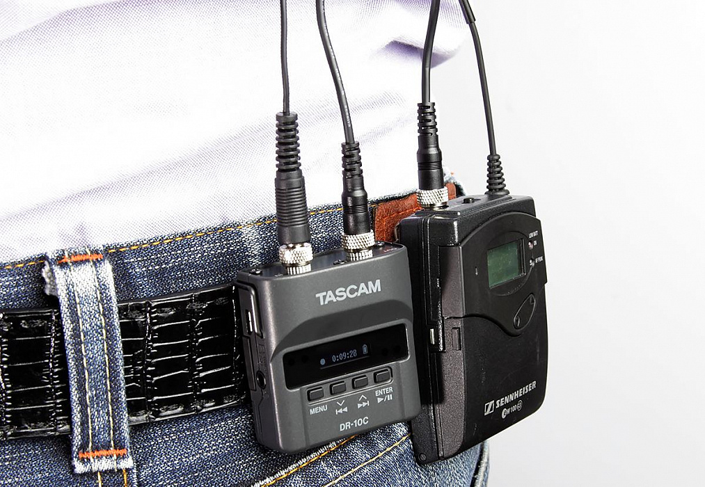 Рекордер Tascam DR-10CH для петличных микрофонов (Black) купить в интернет-магазине icover
