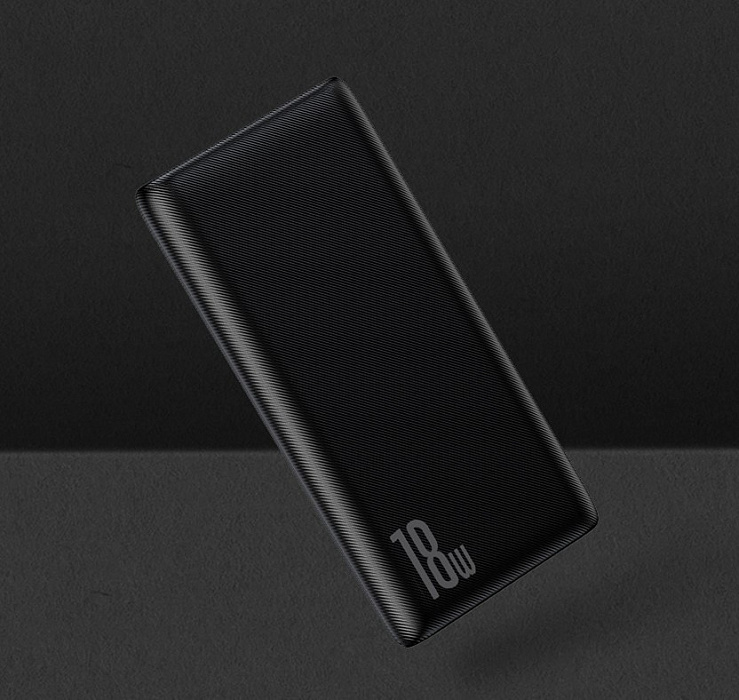 Внешний аккумулятор Baseus 10000mAh 18W PPDML-01 Quick Charge (Black) купить в интернет-магазине icover