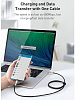 Кабель Baseus Cafule (CATJK-C01) USB Type C 100W 1m (Black) купить в интернет-магазине icover