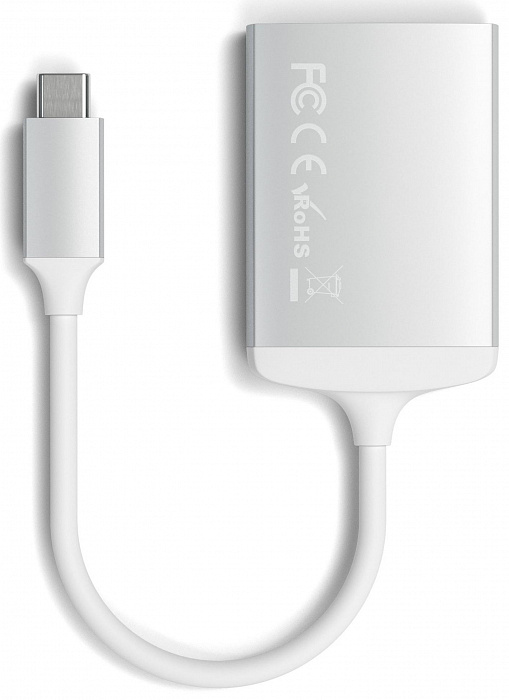 Адаптер Satechi Type-C UHS-II Micro/SD Card Reader ST-TCU3CRS (Silver) купить в интернет-магазине icover
