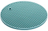 Подставка на стол Xiaomi Jordan & Judy Honeycomb Round Shaped Silicone Mat (Light Blue) купить в интернет-магазине icover