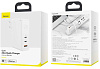 Сетевое зарядное устройство Baseus GaN Mini Quick Charger 120W CCGAN-J02 (White) купить в интернет-магазине icover