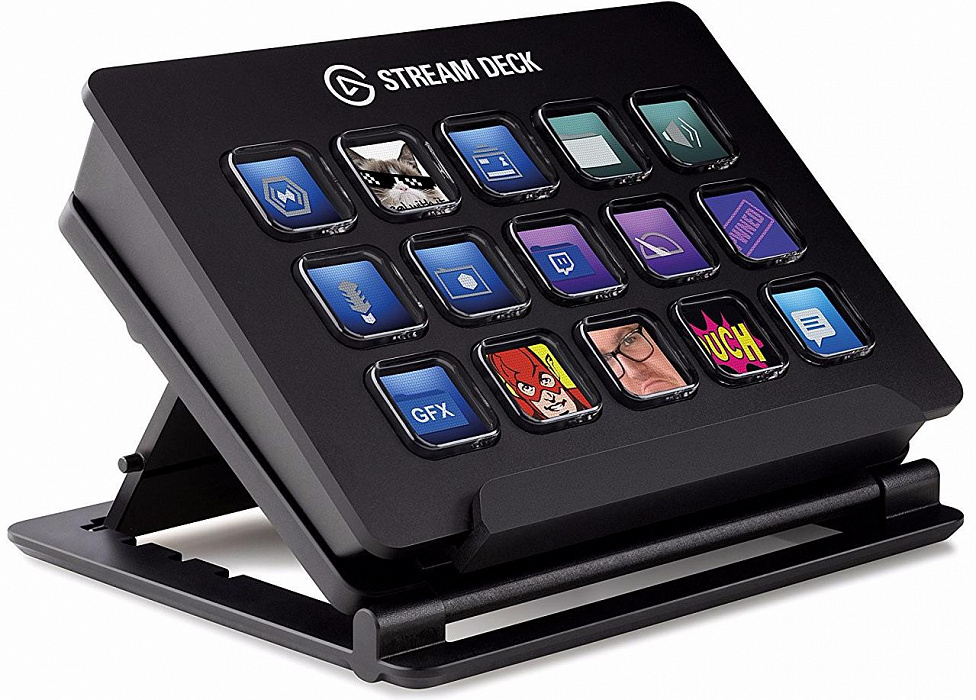 Программируемая панель Elgato Stream Deck 10GAA9901 для стриминга (Black) купить в интернет-магазине icover