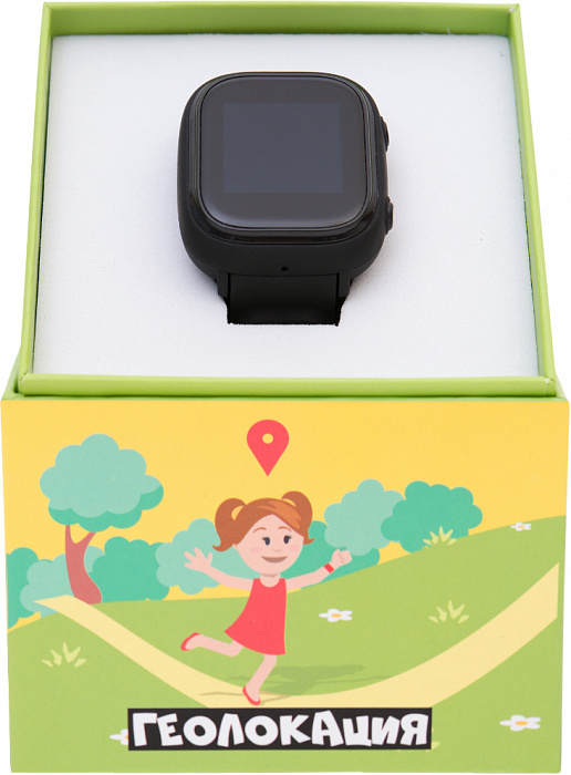 Детские умные GPS-часы EnBe Enjoy the Best Children Watch 529-BLACK (Black) купить в интернет-магазине icover