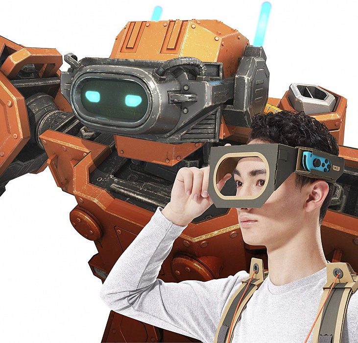 Игровой набор Nintendo Labo Robot Kit для Nintendo Switch (45496421595) купить в интернет-магазине icover