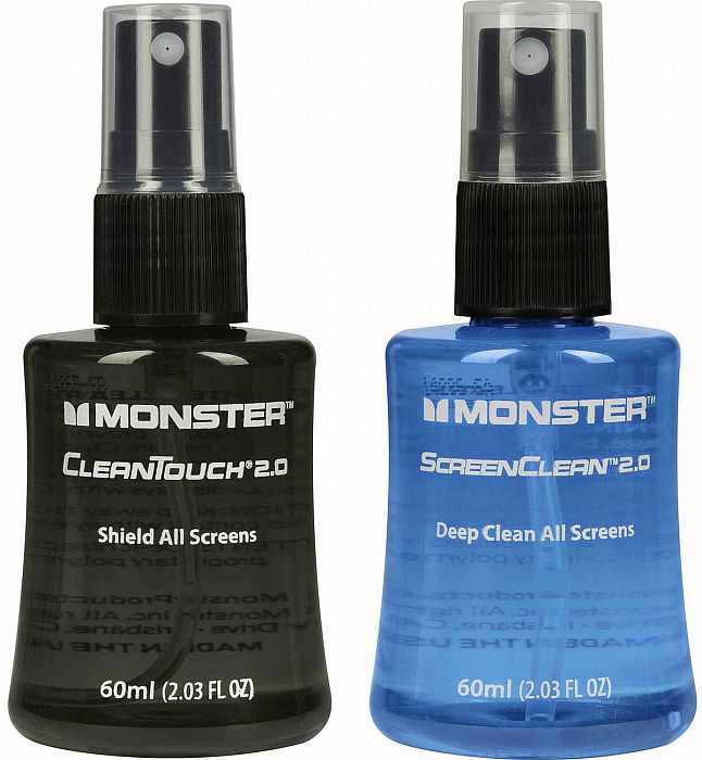 Набор очистителей (129846) Monster ScreenClean 2.0 + CleanTouch 2.0 Clean and Shield System купить в интернет-магазине icover