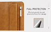 Чехол Jisoncase Mircofiber Leather Case (JS-IM5-01M20) для iPad Mini 5 2019 (Brown) купить в интернет-магазине icover