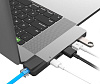 USB-хаб HyperDrive NET 6-in-2 для MacBook Pro 13/15 (Space Grey) купить в интернет-магазине icover