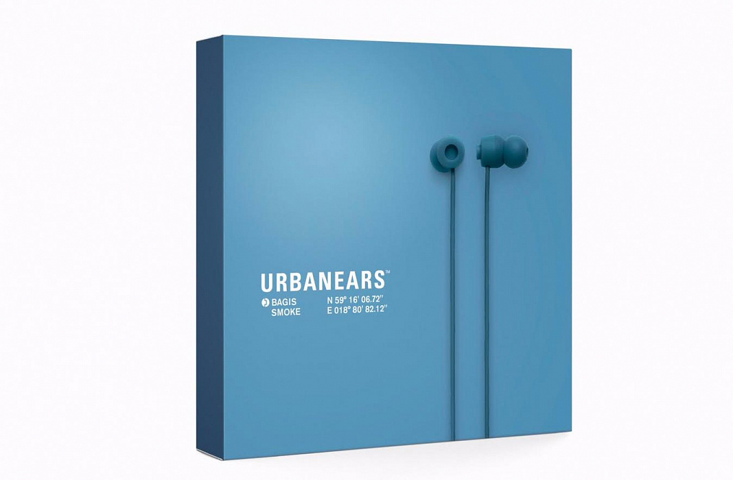 Urbanears Kransen - вставные наушники с микрофоном (Camelia) купить в интернет-магазине icover