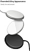 Беспроводное зарядное устройство Baseus Simple Mini Magnetic Magsafe Wireless Charger (WXJK-F01) для iPhone Series 12 (Black) купить в интернет-магазине icover