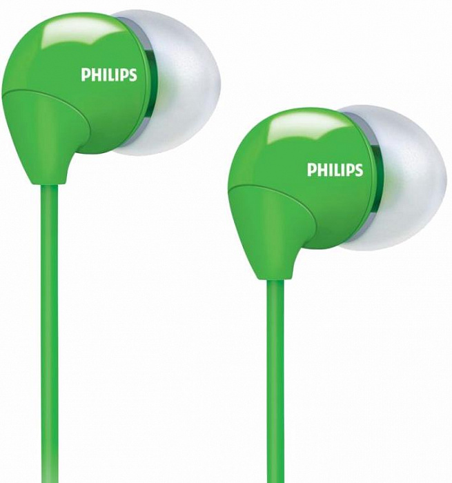 Philips SHE3590 - внутриканальные наушники (Green) купить в интернет-магазине icover