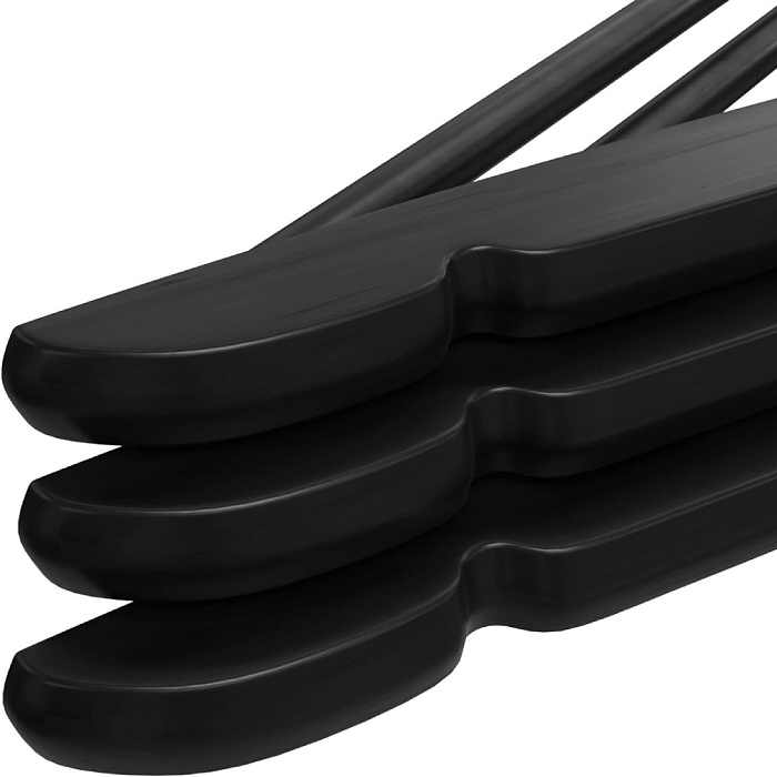 Вешалка-плечики для одежды Ridberg деревянные 20 шт. (Black) купить в интернет-магазине icover